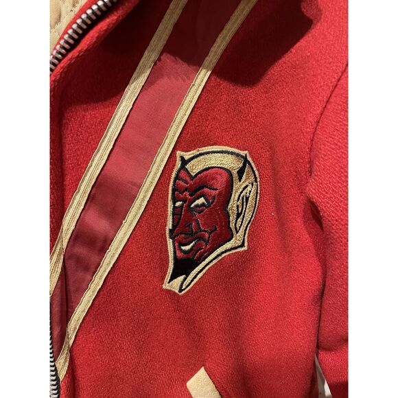 Vintage 60’s Red Varsity Jacket High School Champions Size XS Mens - Picture 4 of 10